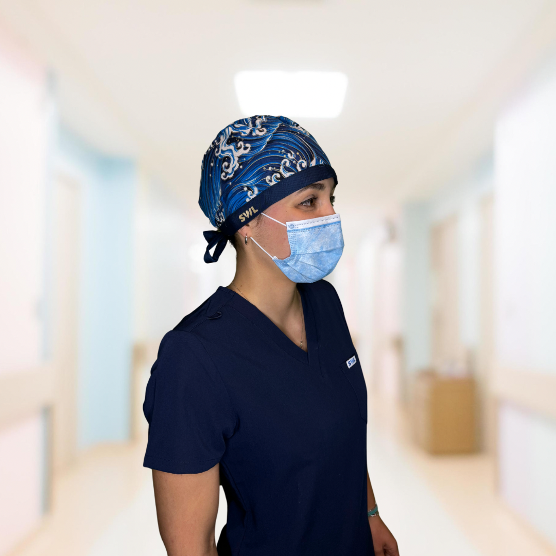 Cuffietta "Blue Wave"