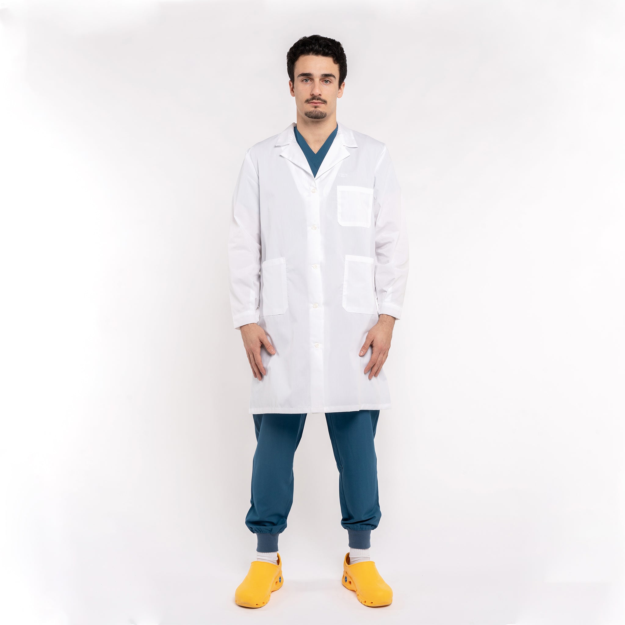 Camice Bianco Uomo Basic