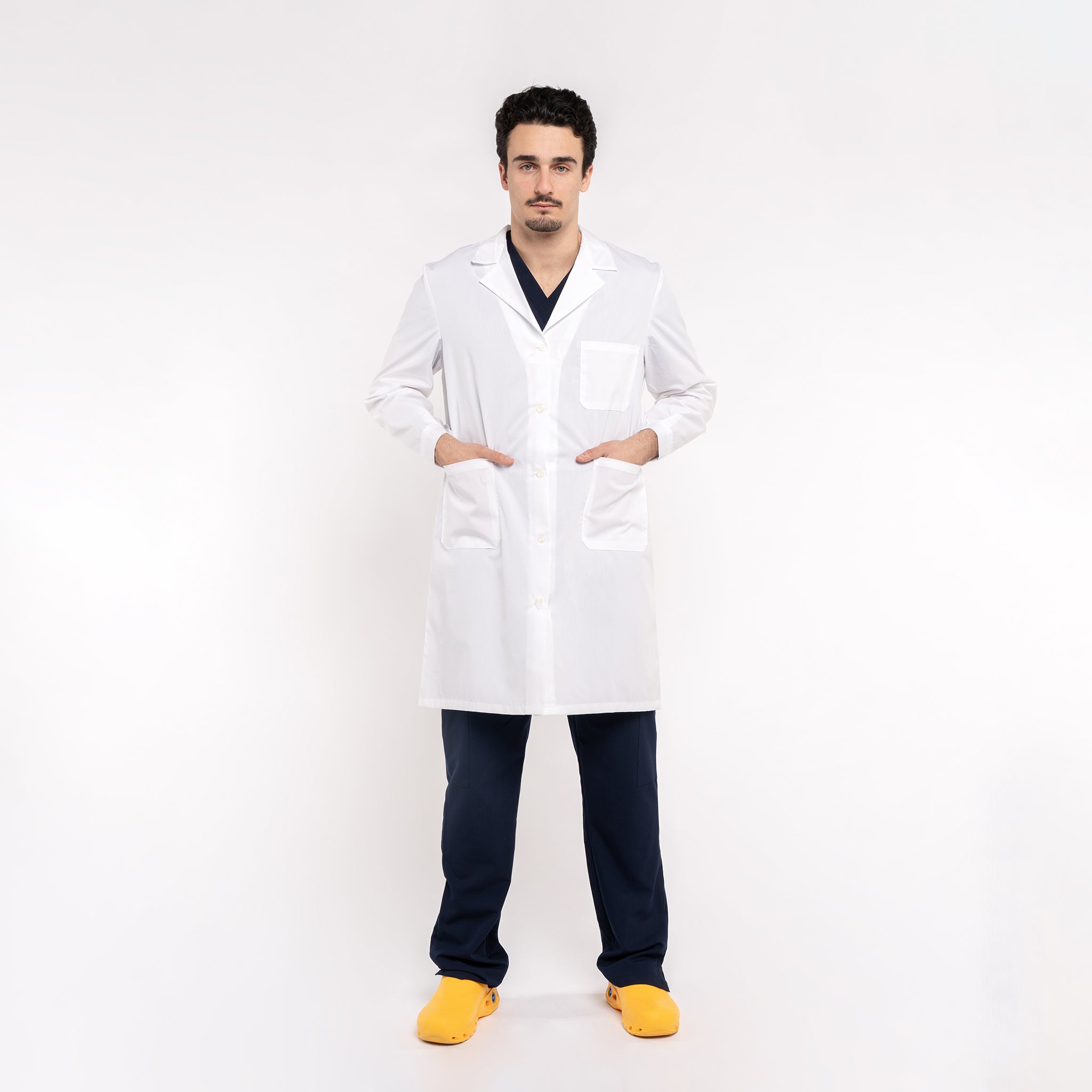 Camice Bianco Uomo Basic