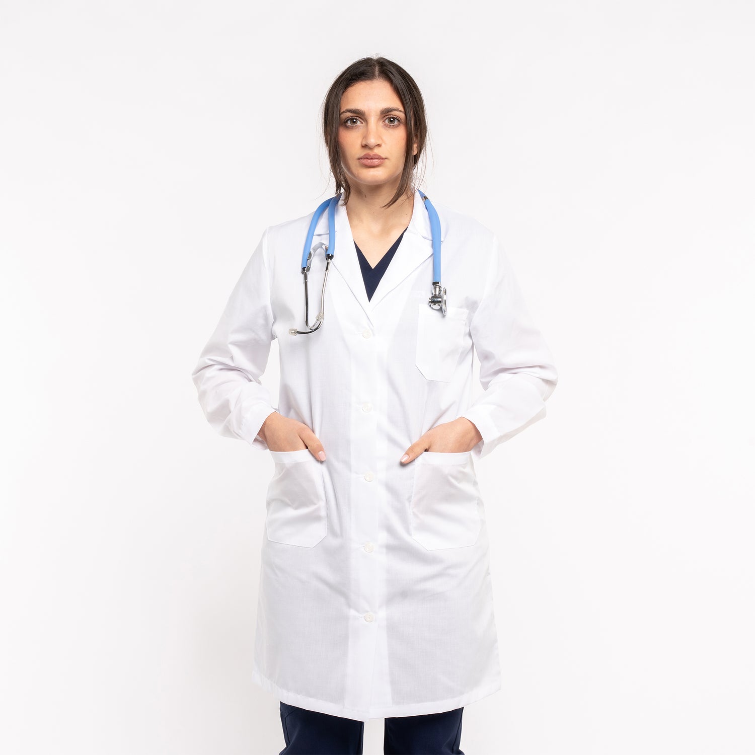 Camice Bianco Donna Basic