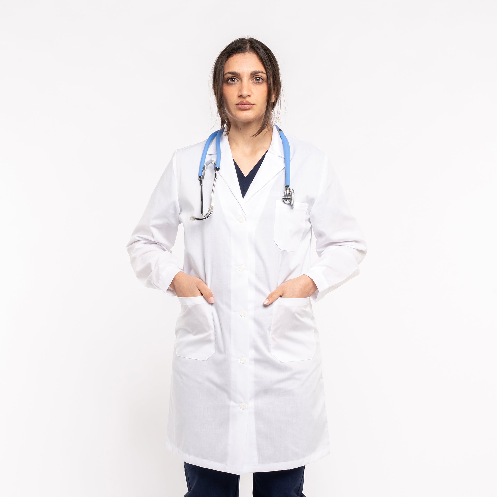 Camice Bianco Donna Basic