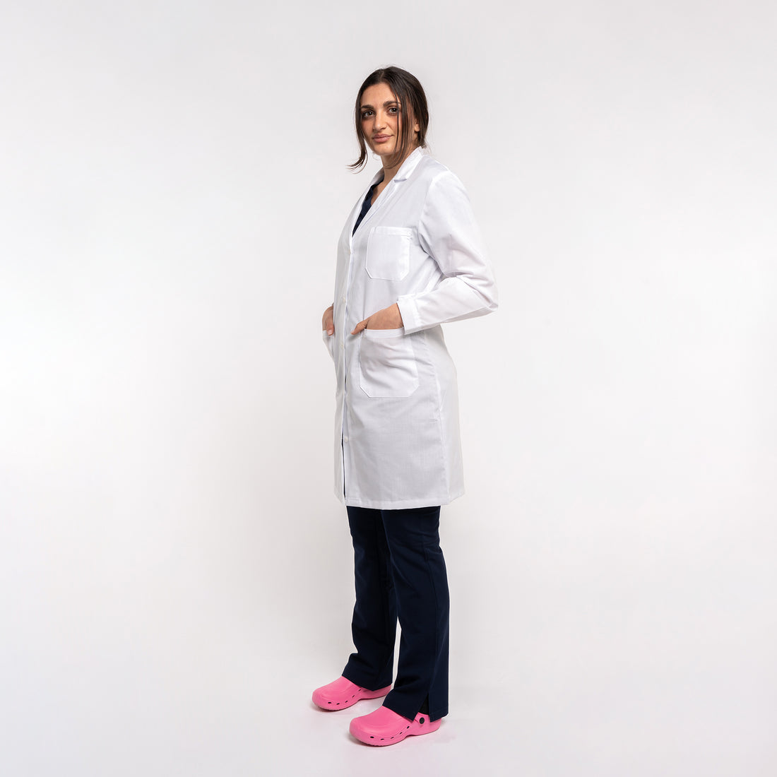 Camice Bianco Donna Basic