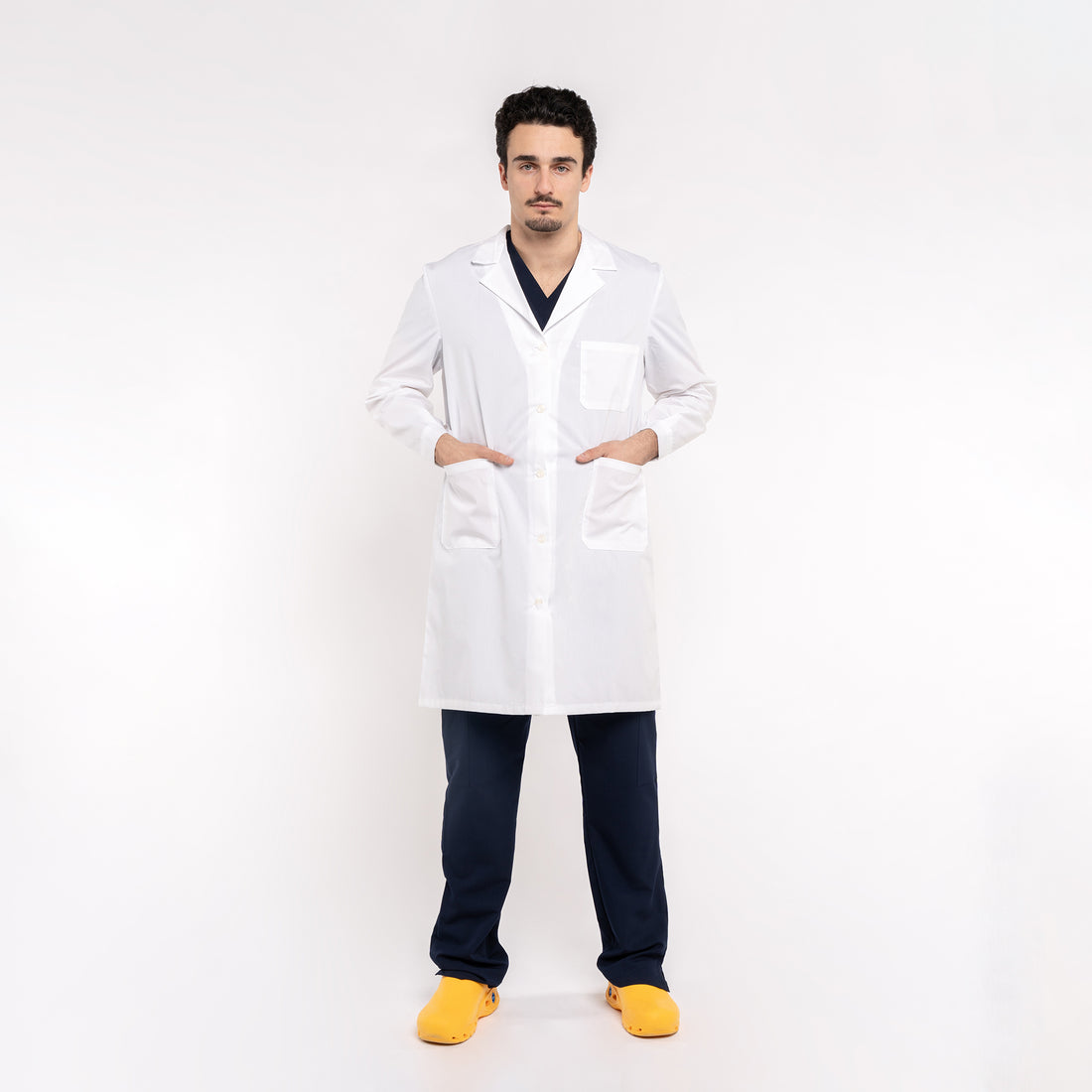 Camice Bianco Uomo Basic